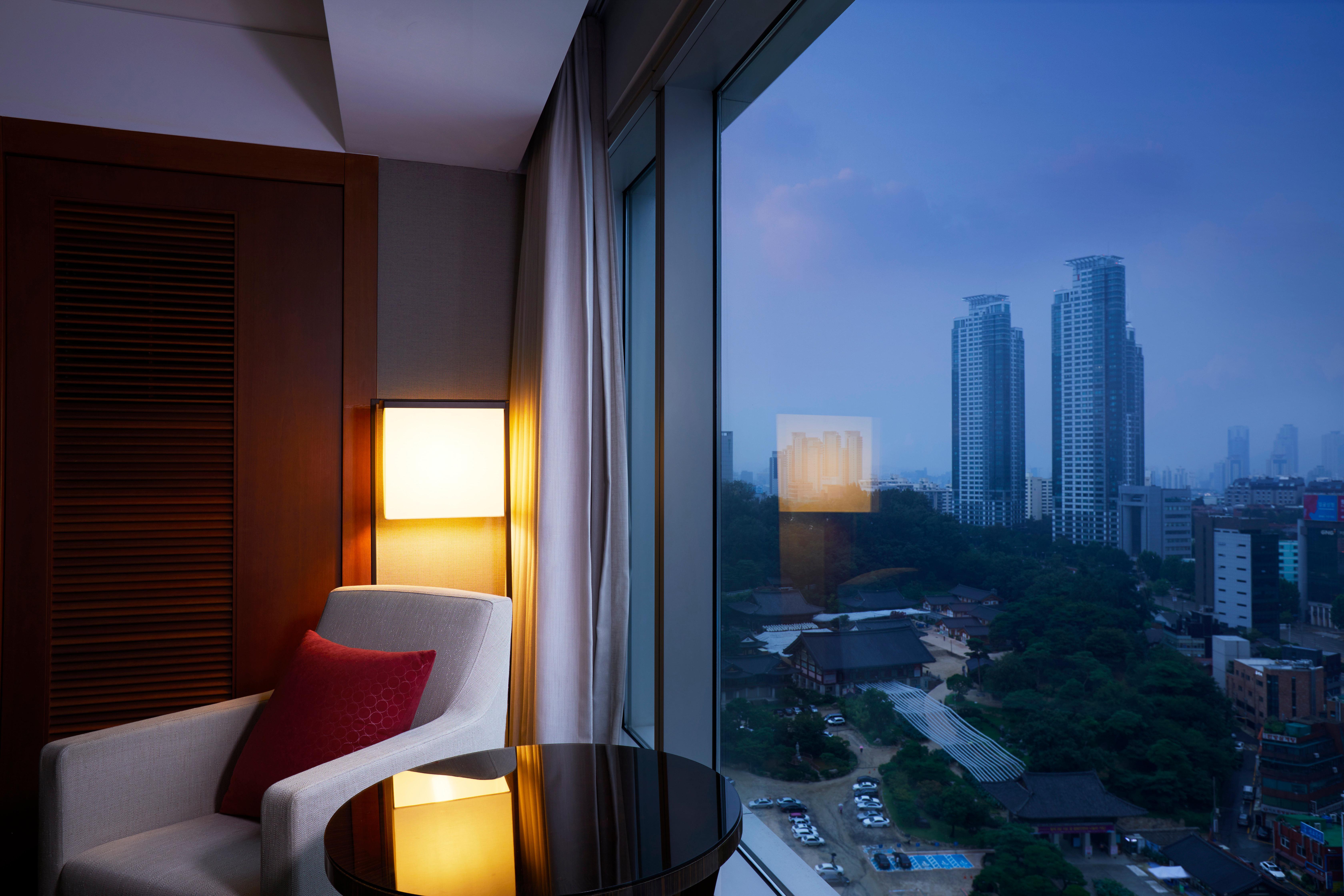 Intercontinental Seoul Coex, An Ihg Hotel Eksteriør billede View from a room