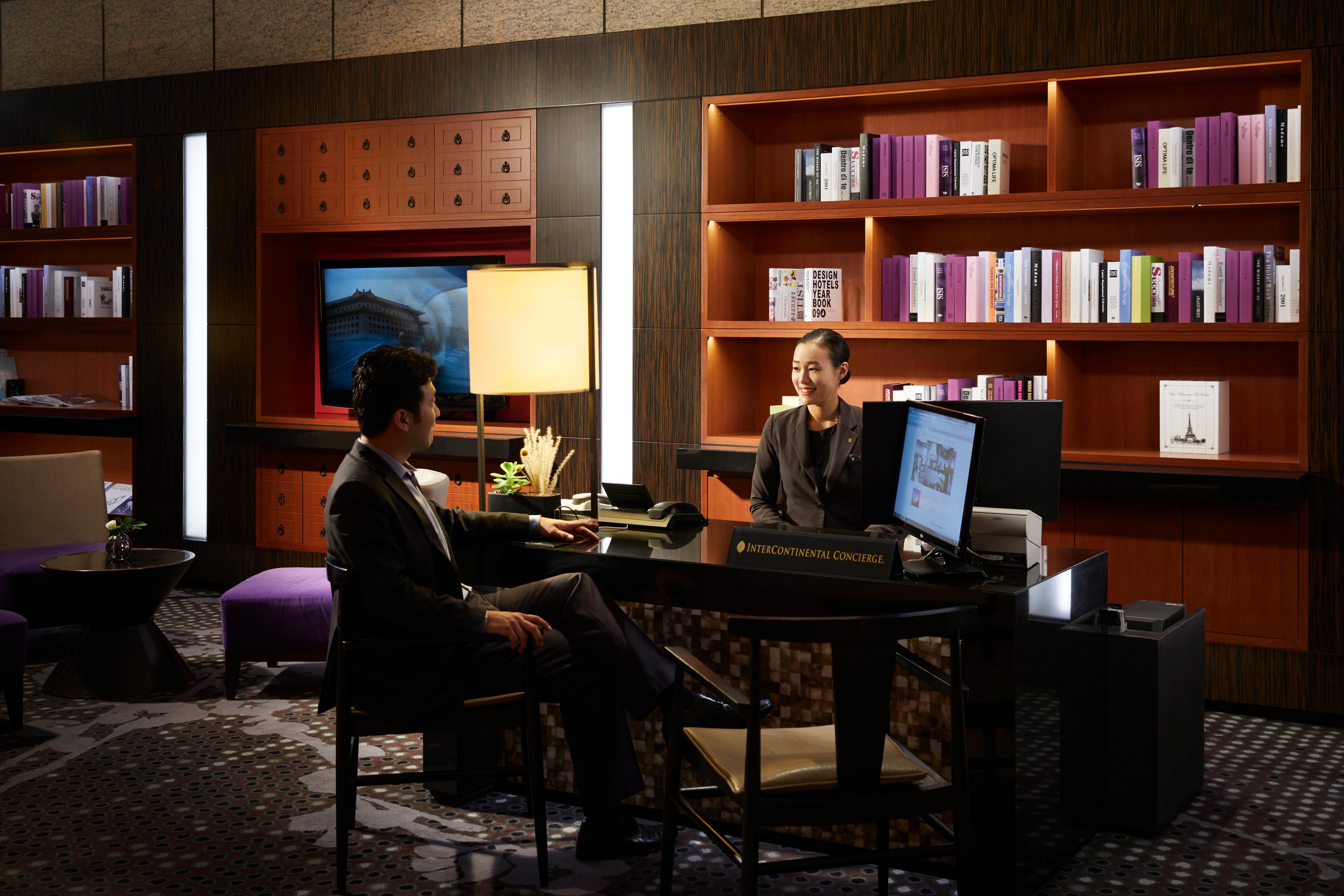 Intercontinental Seoul Coex, An Ihg Hotel Eksteriør billede The Library